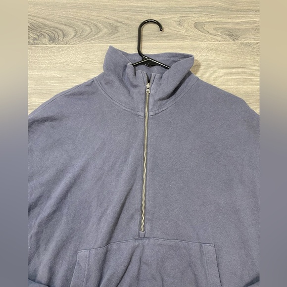 Vuori Sunnyside Half Zip Pullover Womens Large Blue Sweater Athleisure - Picture 3 of 9